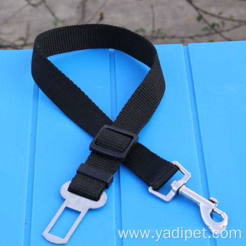 pet car seat belt retractable traction rope